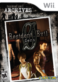 Resident Evil Archives: Resident Evil Zero PAL Wii PAL box art